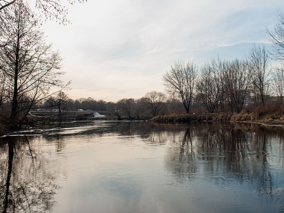 Испугавший жителей Пушкино незаконный слив в реку оказался ливневкой