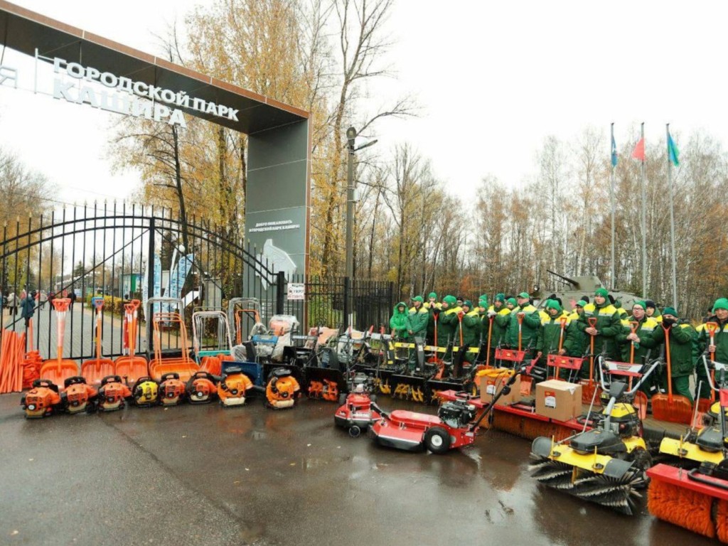 «Товар» лицом: парки Каширы отчитались о готовности техники к зиме