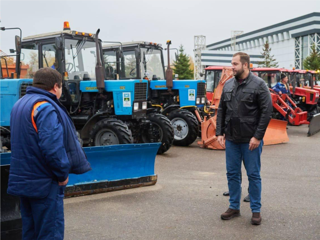 Коммунальную технику готовят к наступлению холодов