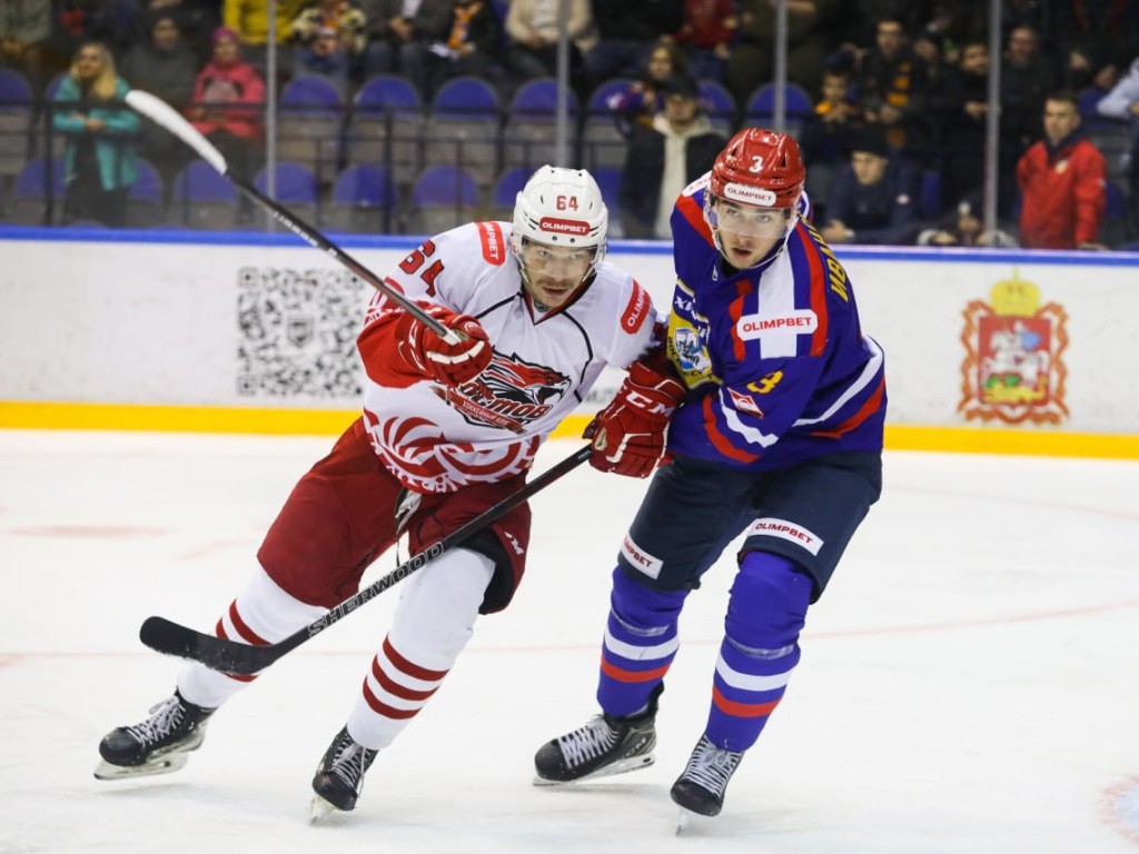 «Химик» победил «Ростов» в матче Чемпионата ВХЛ со счетом 3:1