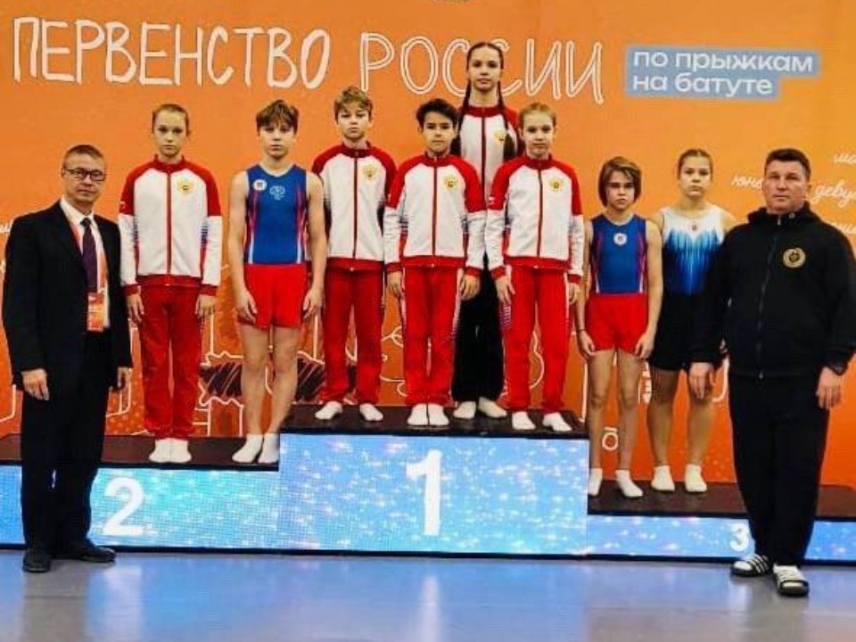 Полина Мещерякова из Истры выиграла золото на Первенстве России по прыжкам на батуте