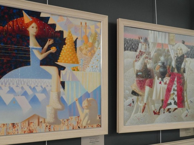 Выставка к 50-летию Дмитровской ДХШ открылась в «Дмитровском кремле»