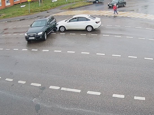 Все видно: камеры «Безопасного региона» в Луховицах помогли установить виновника ДТП