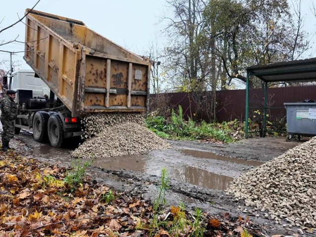 Подъехать к контейнерным площадкам в Борисове, Биреве и Елгозине стало проще