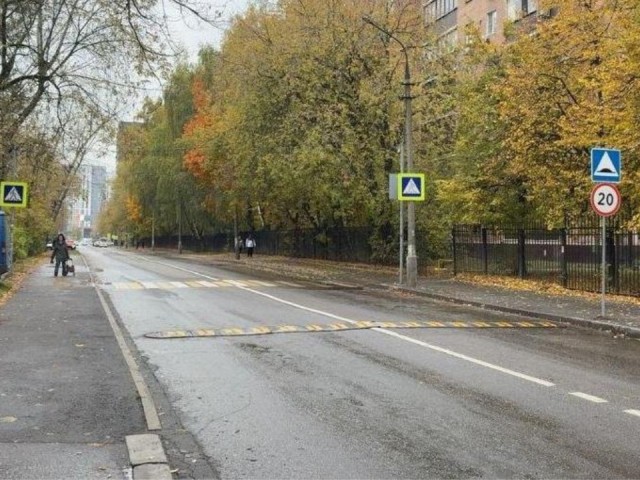 В Люберцах «лежачие полицейские» встали на страже безопасности на аварийных участках