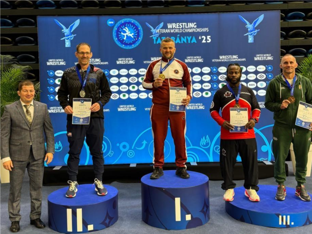 Егорьевский борец Олег Лагутин стал чемпионом мира среди ветеранов