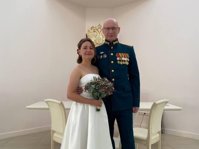 В Красногорске День Космических войск отметили регистрацией «звездной» пары