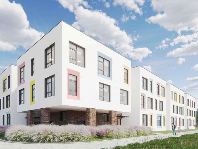 Открытые игровые зоны и уютные классы: детский сад ждет своих первых воспитанников