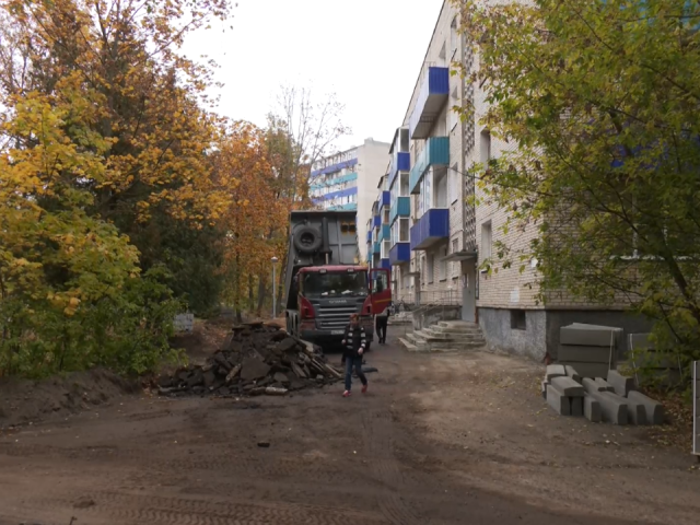 Во дворах Дубны построят парковки и детские площадки