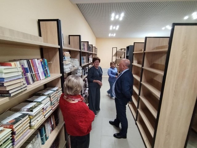 В Ногинске завершается ремонт Центральной библиотеки имени А.С. Пушкина