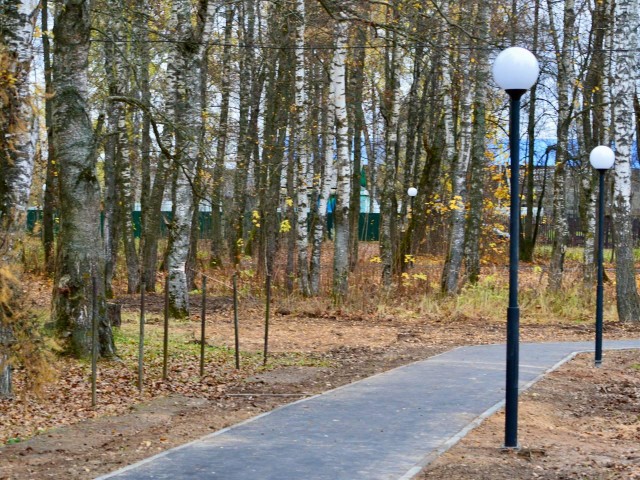 Преображенный парк в Горетове объединил жителей