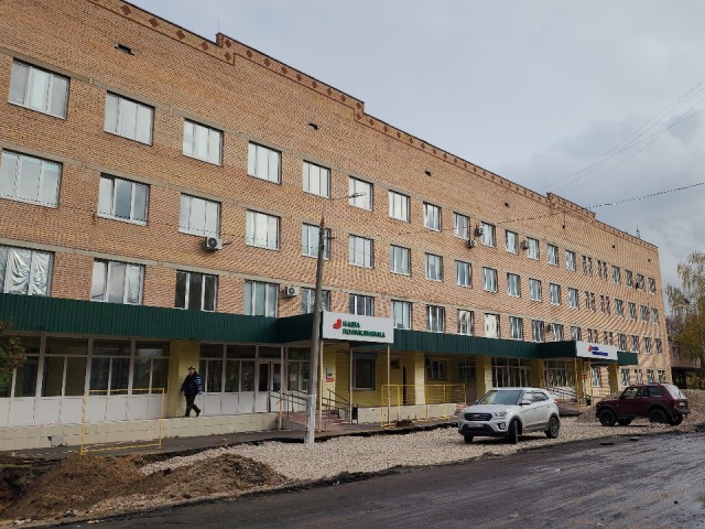 В Лосино-Петровском завершен монтаж трубопровода рядом с поликлиникой