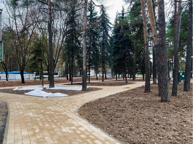 Сквер у станции «Отдых» будет открыт до конца 2025 года