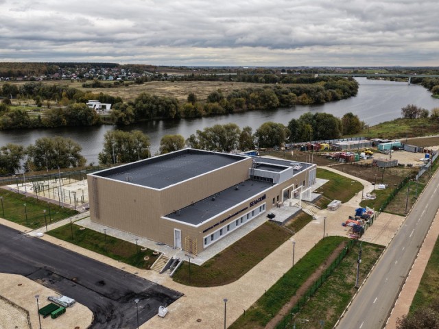 В Бронницах на берегу озера вырастает спортивная жемчужина