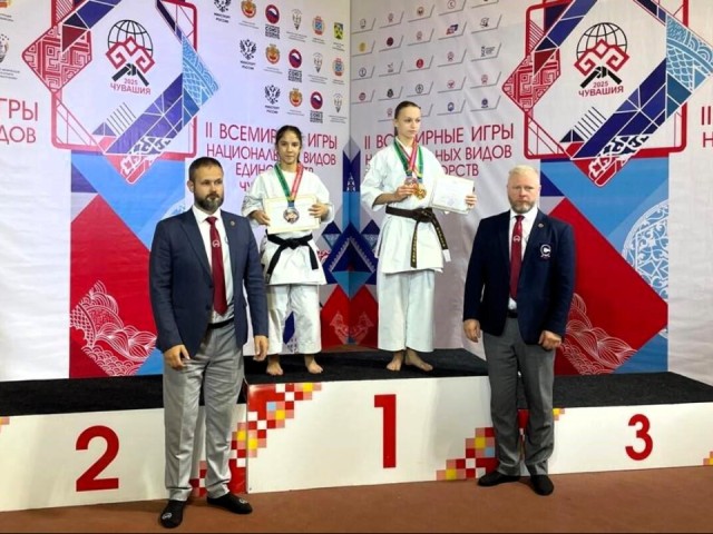 Спортсменки из Мытищ выиграли медали всех достоинств на мировом первенстве по карате