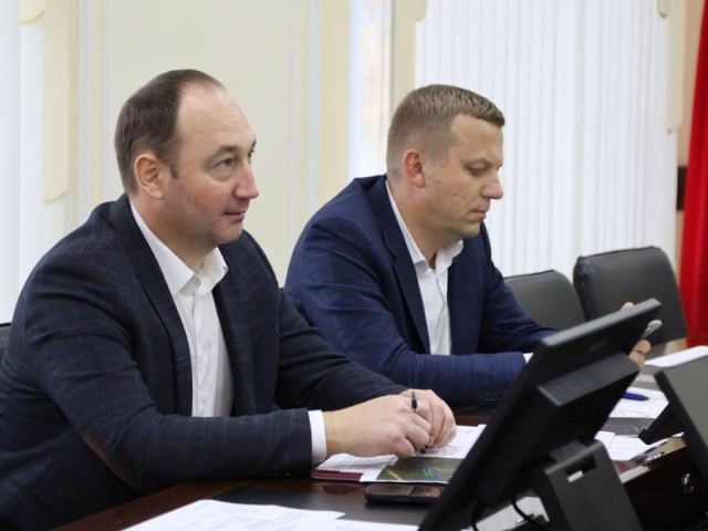 В Ступине обсудили передачу очистных на баланс округа и строительство новой дороги