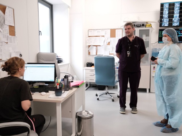 Детский центр имени Рошаля получил уникальный аппарат для спасения детей