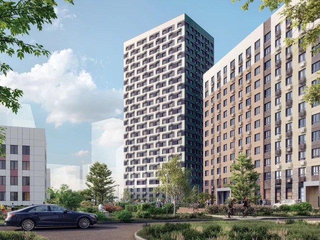 В жилом квартале Мытищ завершились монолитные работы