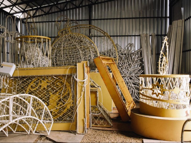 Новогоднее преображение Пушкино: как мастера создают сказку своими руками