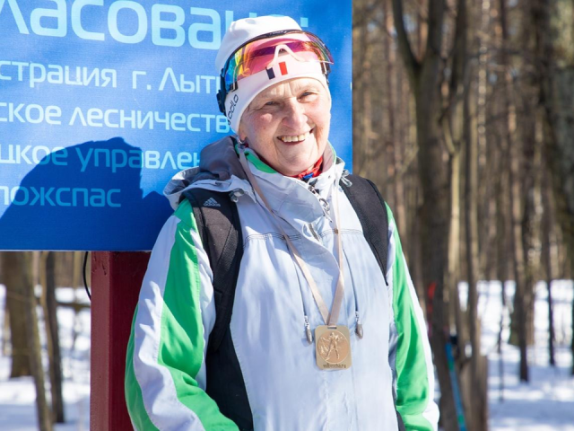 Лыжница из Лыткарина продолжает покорять спортивные вершины в 78 лет