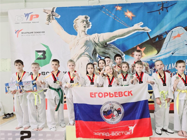 Тренер и воспитанники из Егорьевска взяли золото на турнире по тхєквондо