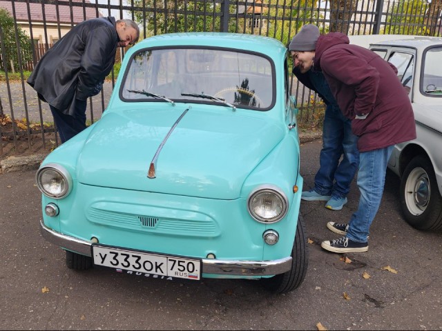 Редкий «Запорожец» 1967 года показали на фестивале в Волоколамске