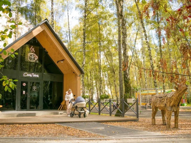В Домодедове началось строительство парка альпак