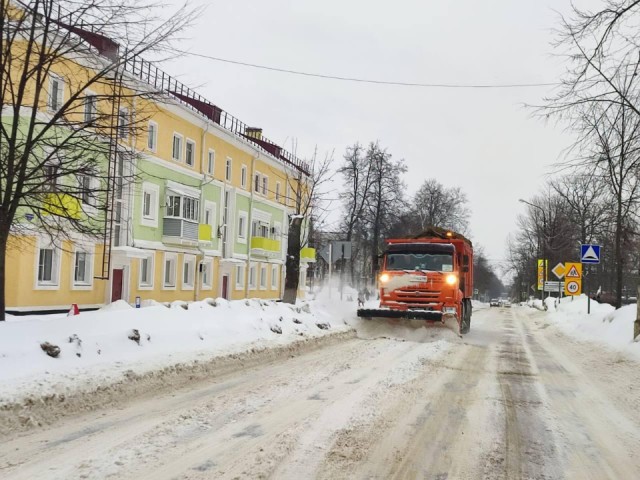 В Ступине к зиме подготовили 14 тыс. тонн реагентов