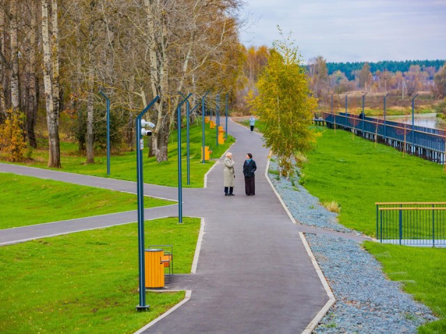 Площадь на месте недостроенного ТЦ обустроили в Павловском Посаде в 2025 году