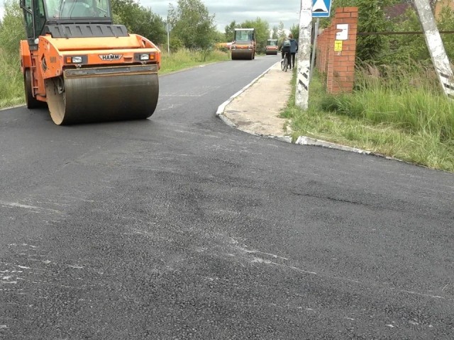 В Солнечногорске обновляют дорогу от Литвиново до Овсянниково