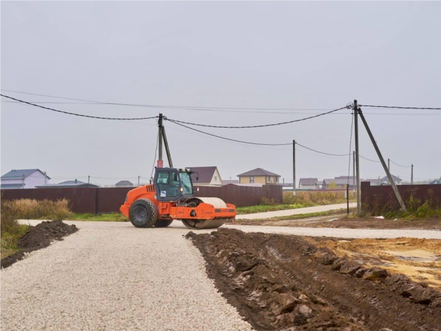 Систему водоотведения предусмотрели на дороге к участкам многодетных семей в Алферове