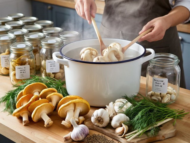 Лучшие дни для засолки грибов осенью по лунному календарю в 2025 году