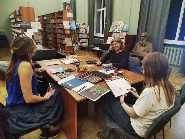 В библиотеке Жуковского откроют изостудию для взрослых