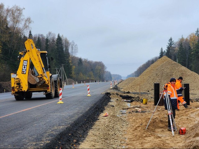 После расширения на трассе М-9 «Балтия» обустроят разворотные петли