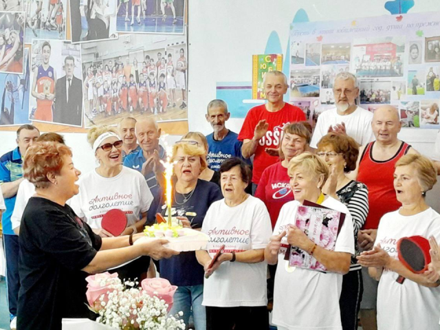 В Можайске прошел турнир по настольному теннису для участников «Активного долголетия»
