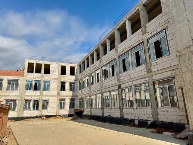 Учебный корпус лицея в Бронницах строят с опережением графика