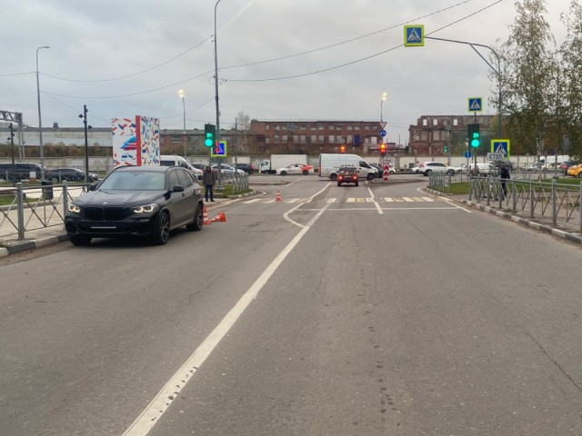 Полиция проводит проверку по факту ДТП с несовершеннолетним в Люберцах