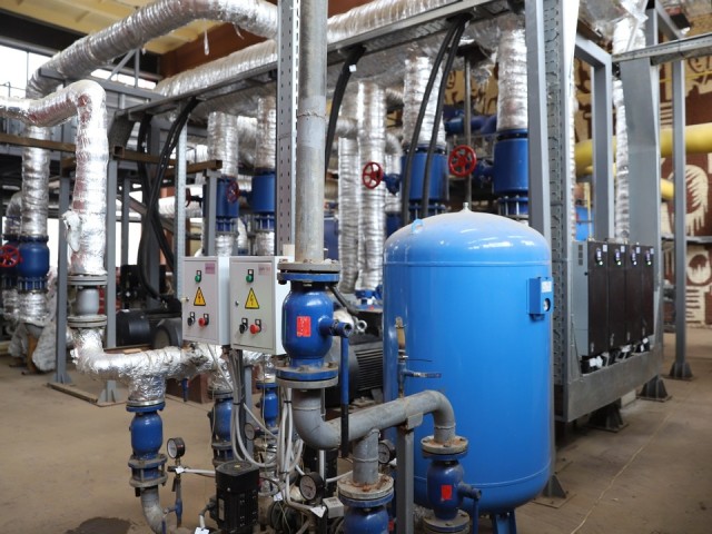 В микрорайоне Выстрел обновили котельную