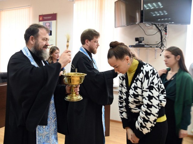 В подмосковном ГУФСИН отметили праздник Покрова Пресвятой Богородицы