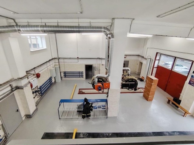 Комплексный ремонт завершен в пожарной части в Егорьевске