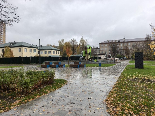 В сквере «Малыш» установят воркаут-площадку и новый игровой комплекс для детей