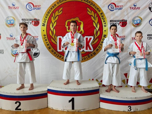 Лобненские каратисты вошли в состав сборной Подмосковья