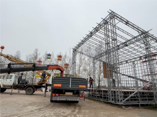 В Шаховской установят сценический комплекс в городском парке, выбранный жителями