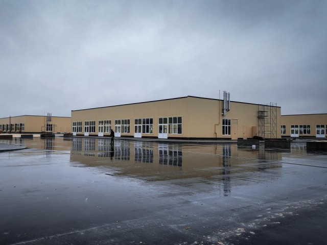 Подъездная дорога к строящемуся рыночному комплексу уже готова в Бронницах