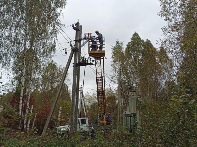 В Шатуре заменят электролинию для сотен домов