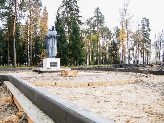 Военный памятник восстановят в Шатурторфе