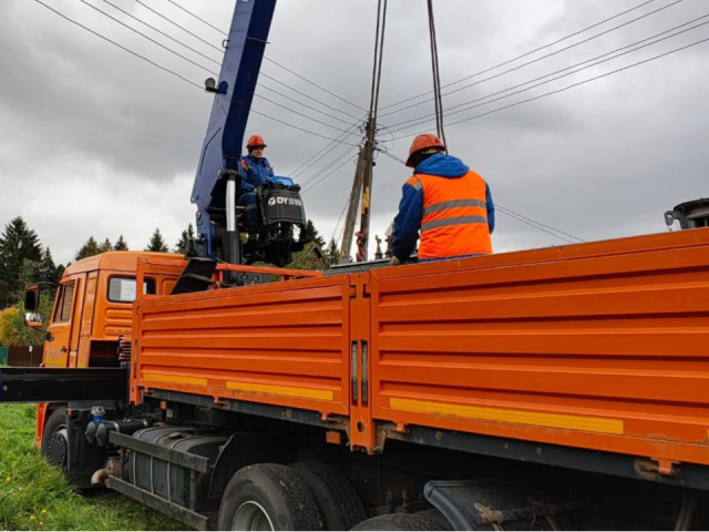 Энергетики установили более мощный трансформатор в СНТ «Луч»