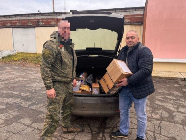 Гуманитарный груз от жителей Талдома дошел до бойцов Херсонского направления