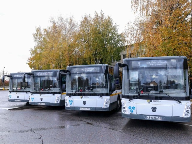 Автобусы с кондиционерами и USB-розетками выйдут на маршруты Подольска