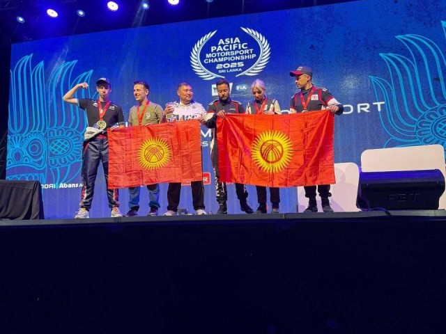 Гонщик из Чехова принес Кыргызстану золото на азиатском чемпионате